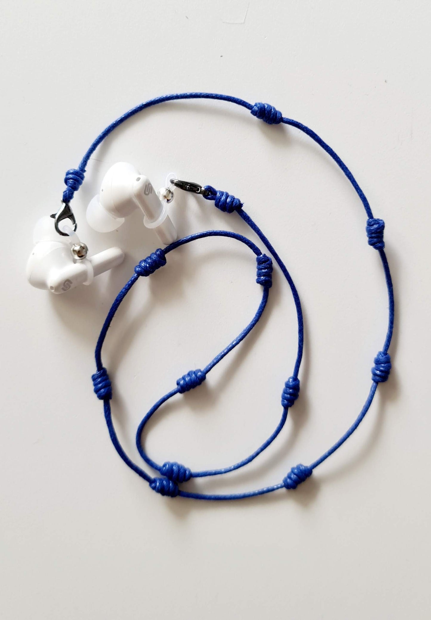 Blue 2-in-1 Eyewear & Earbuds cord
