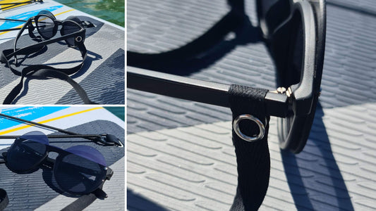 Black sunglasses strap